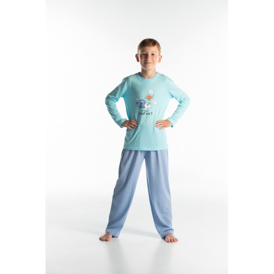 PYJAMA enfant jersey long CHAT VA?