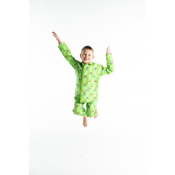 PYJAMA Hiver flanelle enfant PINGOUIN