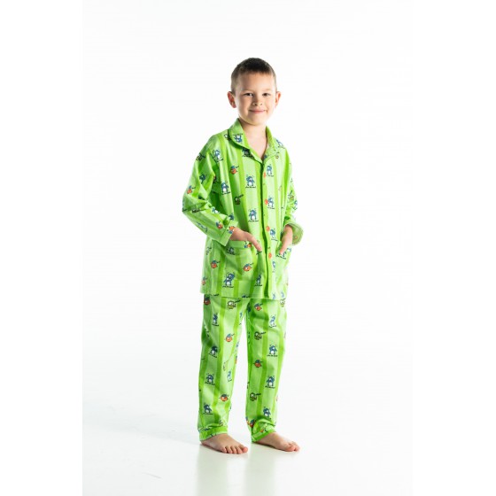 PYJAMA Hiver flanelle enfant PINGOUIN