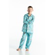 PYJAMA Hiver flanelle enfant RENARD BLANC