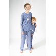Lange pyjama voor kinderen ' HIBOU CHUT'