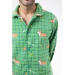 PYJAMA hiver homme CORGI vert