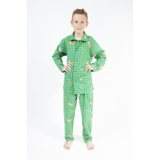 PYJAMA hiver enfant CORGI vert