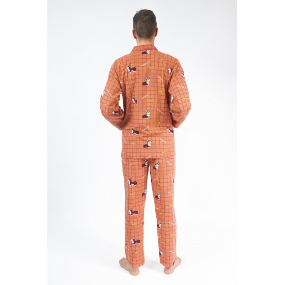 PYJAMA hiver homme CORGI rouge