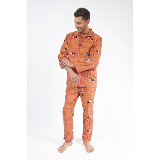 PYJAMA voor mannen CORGI rood