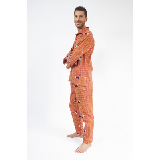 PYJAMA hiver homme CORGI rouge