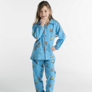 PYJAMA Hiver flanelle enfant POULE