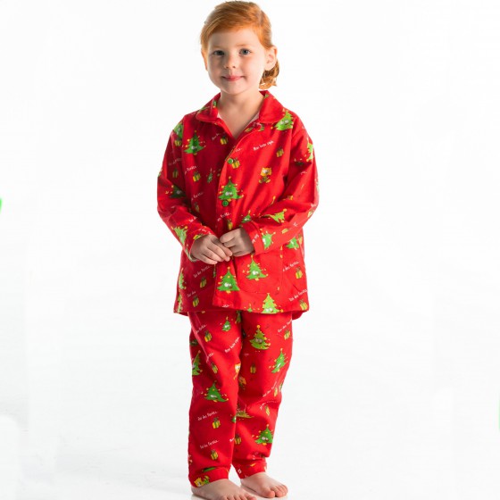 PYJAMA Hiver flanelle enfant SAPIN