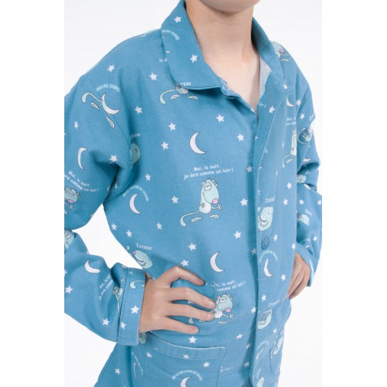 PYJAMA hiver enfant JE DORS COMME UN LOIR