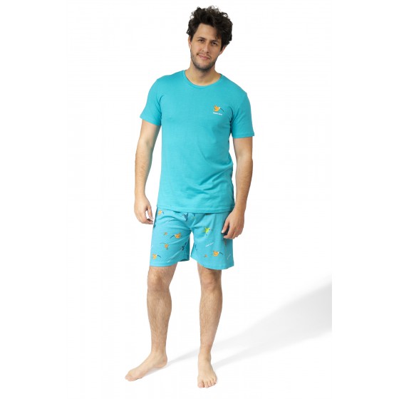 Pyjashort voor mannen COLIBRI BLEU