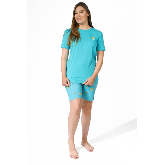 PYJAMA femme court COLIBRI BLEU