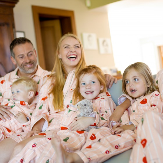 Winter pyjama voor dames  COURGES (Pompoenen)