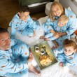 Winter pyjama voor dames  L'Adorable homme de neige