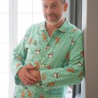 Winter pyjama voor heren  CORBEAU-RENARD (Vos-Raaf)