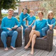 Lange zomerpyjama voor vrouwen UN THON + BAS