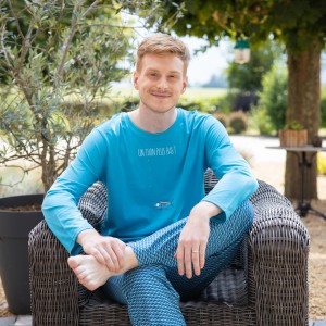 PYJAMA été homme long UN THON + BAS