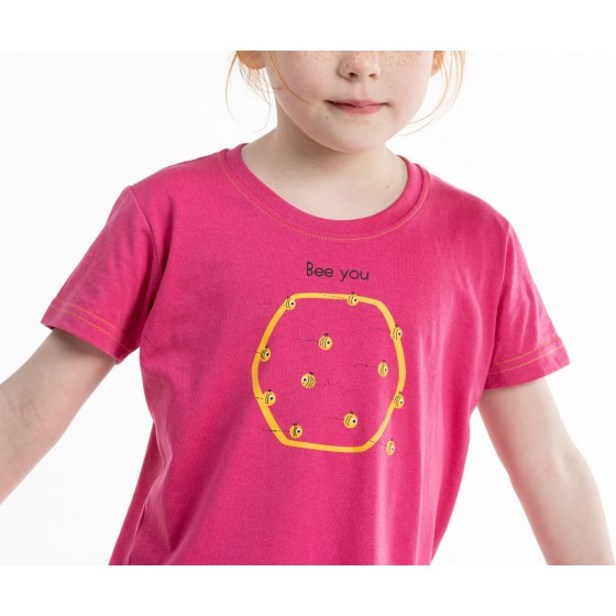 Maxi t-shirt voor meisjes BEE YOU