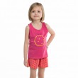 Pyjama shorty voor meisjes in jersey BEE YOU