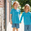 pyjashort voor kinderen UN THON + BAS