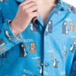 Pyjama flanelle enfant Poisson Chat