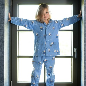 Flanellen pyjama voor kinderen Beertjes
