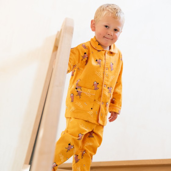 Flanellen pyjama voor kinderen Hond Mango