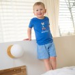 PYJAMA enfant court bleu SOURIS