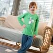 PYJAMA enfant long vert MOUTON