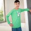 PYJAMA enfant long vert MOUTON