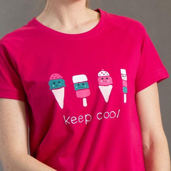 Pyjashort voor dames ICE-CREAM