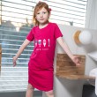 Maxi t-shirt voor meisjes ICE CREAM