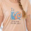 Maxi t-shirt voor dames ESCARGOT