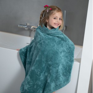 Poncho Flesgroen voor kinderen