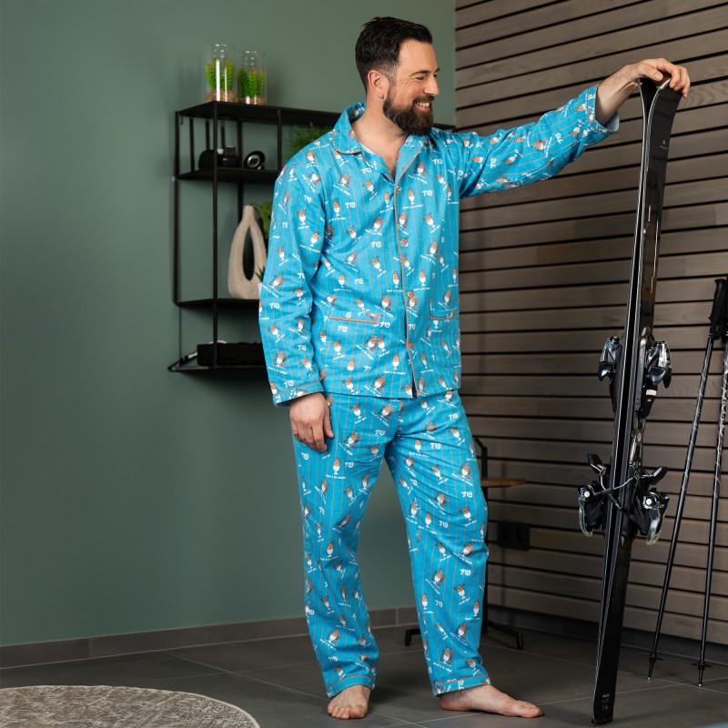 Pyjama flanelle homme 719