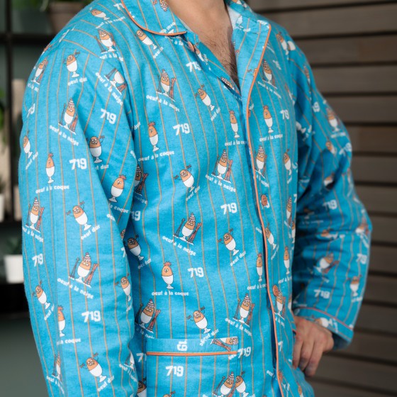 Pyjama flanelle homme 719