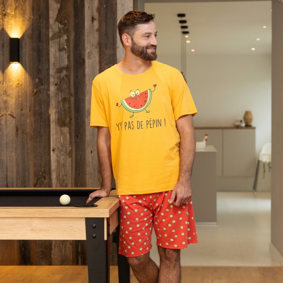 PYJAMA homme jersey PEPIN court