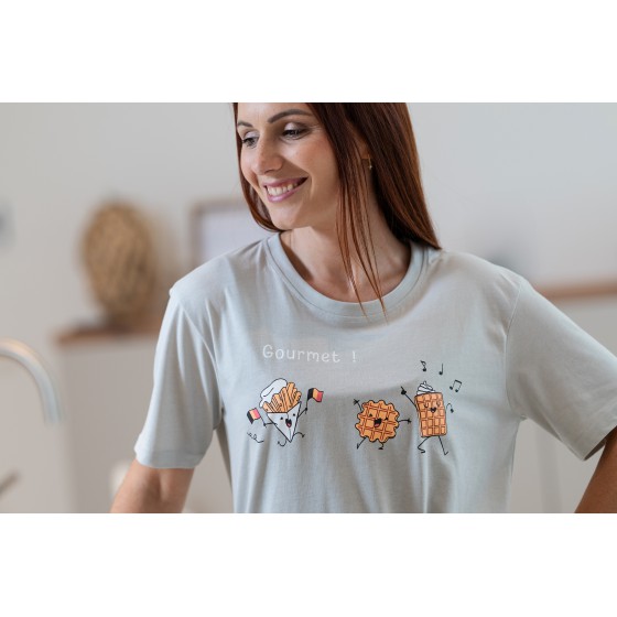 PYJAMA femme jersey GOURMET long