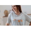 PYJAMA femme jersey GOURMET long