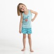 Pyjashort voor vrouwen met SPRINGEND KONIJN