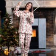 Pyjama flanelle femme Merry Xmas