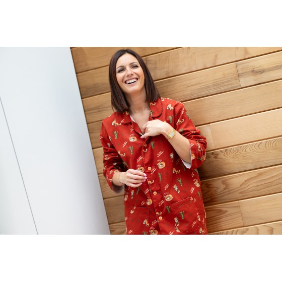Pyjama flanelle femme COUP de BAMBOU