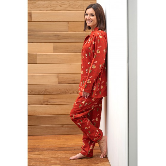 Pyjama flanelle femme COUP de BAMBOU