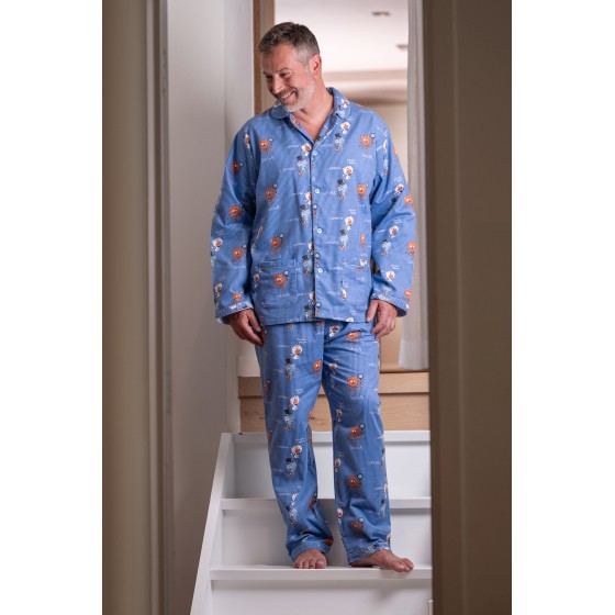 Flanellen pyjama voor mannen CHALOUPE