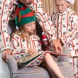 Chemise de nuit flanelle fille Merry Xmas