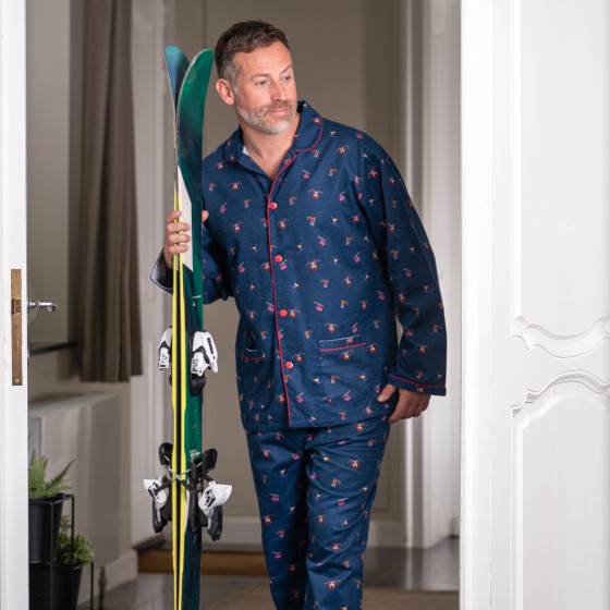 Pyjama flanelle homme SKIEURS