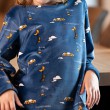 Winterpyjama in fleece voor kinderen LA NUIT TOMBE