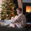 Pyjama flanelle enfant Merry Xmas