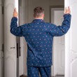 Flanellen pyjama voor Mannen SKIËRS