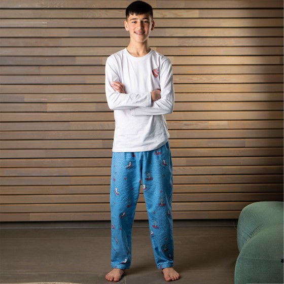 Pyjama jersey-flanelle Enfant LA GLISSE 2 Pyjama jersey-flanelle Enfant LA GLISSE 2