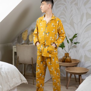 Pyjama flanelle enfant LE RENARD DENEIGE